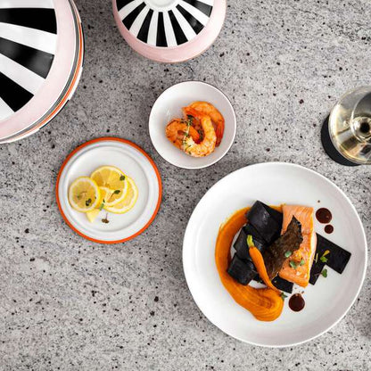 Decorative Sphere Dinnerware Set For 2 – Premium Porcelain Tableware