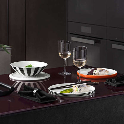 Decorative Sphere Dinnerware Set For 2 – Premium Porcelain Tableware