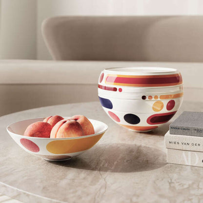 Decorative Sphere Dinnerware Set For 2 – Premium Porcelain Tableware