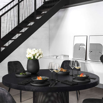Decorative Sphere Dinnerware Set For 2 – Premium Porcelain Tableware