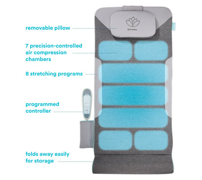 Relieve Back Pain in Minutes – Air Compression Stretching Mat (8 Modes)