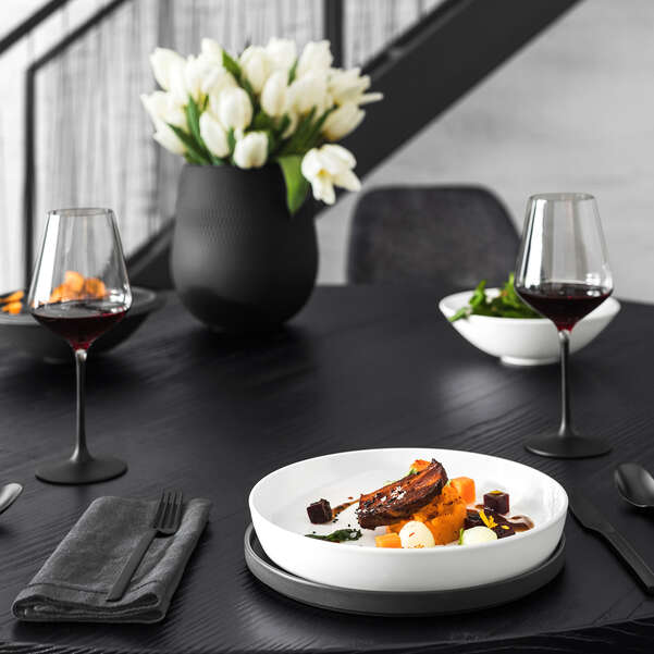 Decorative Sphere Dinnerware Set For 2 – Premium Porcelain Tableware