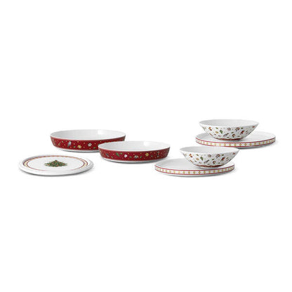 Decorative Sphere Dinnerware Set For 2 – Premium Porcelain Tableware